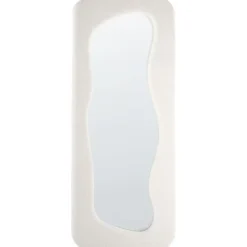Leen Bakker QUIMPER - Wandspiegel - Off-white - Glas/MDF