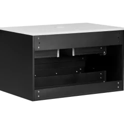 Leen Bakker QUINTELA - Badkamermeubel - Zwart - 80 x 52 cm - MDF