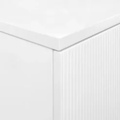 Wastafelkasten-Leen Bakker QUINTELA - Badkamermeubel - Wit - 60 x 52 cm - MDF