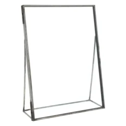 Fotolijsten-QUVIO Fotolijst - Metaal - Glas - Antraciet - 15.5 x 20 cm