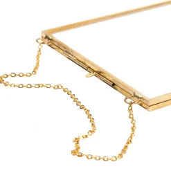 Fotolijsten-QUVIO Fotolijst met ketting 13 x 18cm - Goud