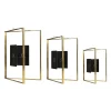Fotolijsten-QUVIO Fotolijst staand rechthoek 15x20,5 cm + 13x18 cm + 10,5x15,5 cm - Goud