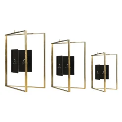 Fotolijsten-QUVIO Fotolijst staand rechthoek 15x20,5 cm + 13x18 cm + 10,5x15,5 cm - Goud