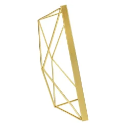 Fotolijsten-QUVIO Fotolijstje hexagon - 15 x 20.5 cm - staal - Goud