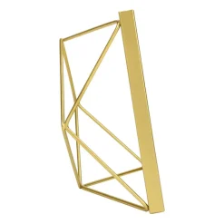 Fotolijsten-QUVIO Fotolijstje hexagon - 15 x 15 cm - staal - Goud