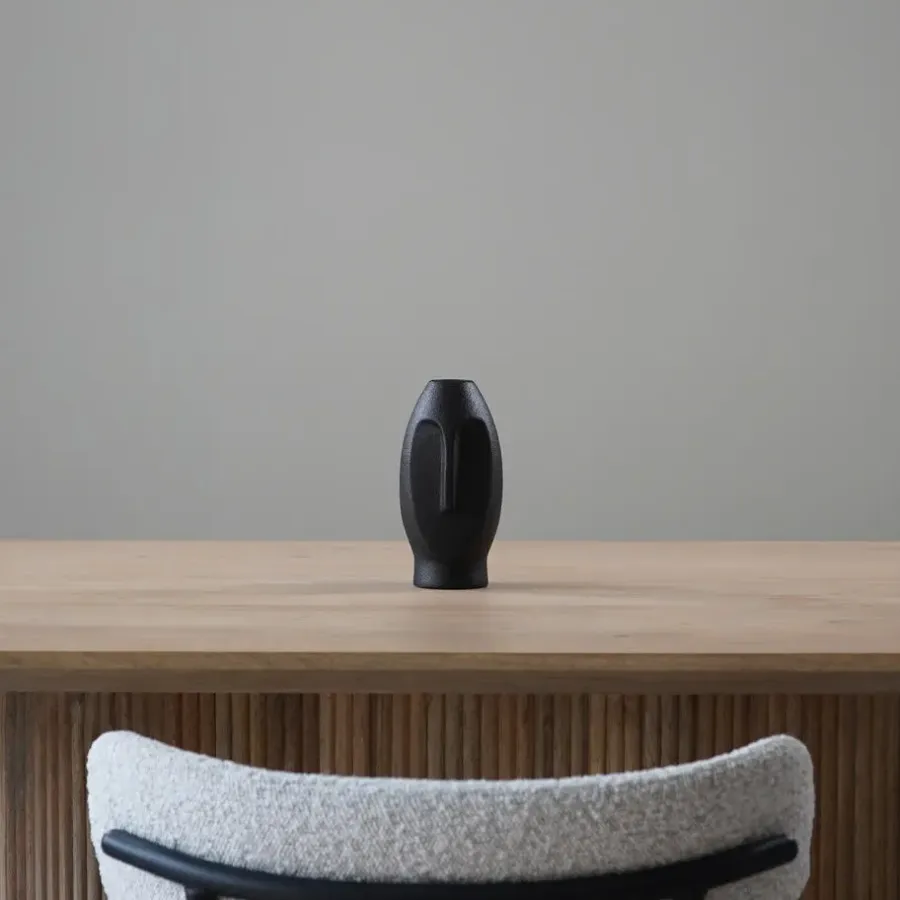 Vazen-QUVIO Vaas - Abstract - Zwart