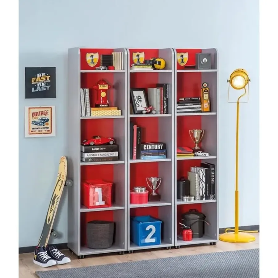 Boekenkasten|Boekenkasten-Leen Bakker Race Cup boekenkast auto