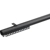 Gordijnroedes-Leen Bakker Railroedeset 150cm - zwart metaal - Ø28mm (2680219)