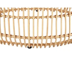 Tuintafels-Beliani RANDAZZO - Salontafel - Beige - Rotan