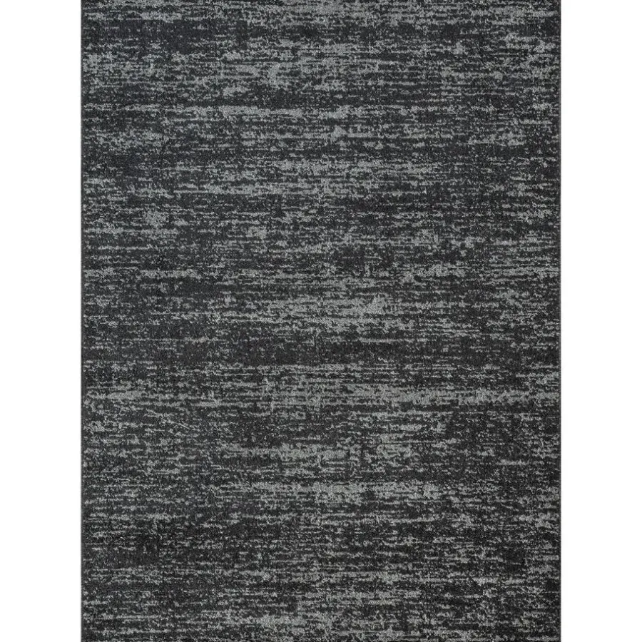 Muratap Relax Oslo - Laagpolig Effen Vloerkleed - Zwart - 200x290 CM