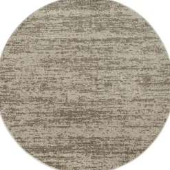 Muratap Relax Oslo - Laagpolig Effen Vloerkleed - Beige - 150 CM ROND