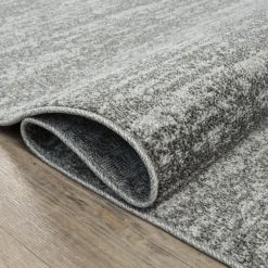 Muratap Relax Oslo - Laagpolig Effen Vloerkleed - Grijs - 250x250 CM Vierkant