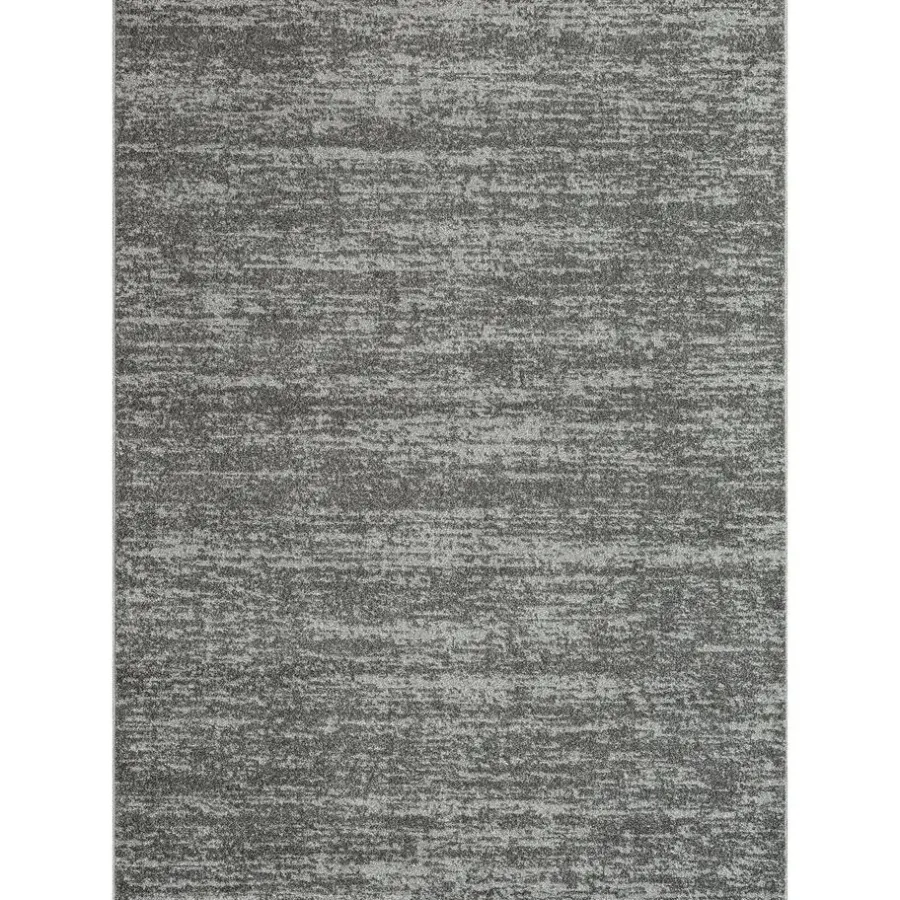 Muratap Relax Oslo - Laagpolig Effen Vloerkleed - Grijs - 250x250 CM Vierkant