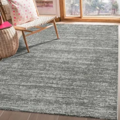 Muratap Relax Oslo - Laagpolig Effen Vloerkleed - Grijs - 250x250 CM Vierkant