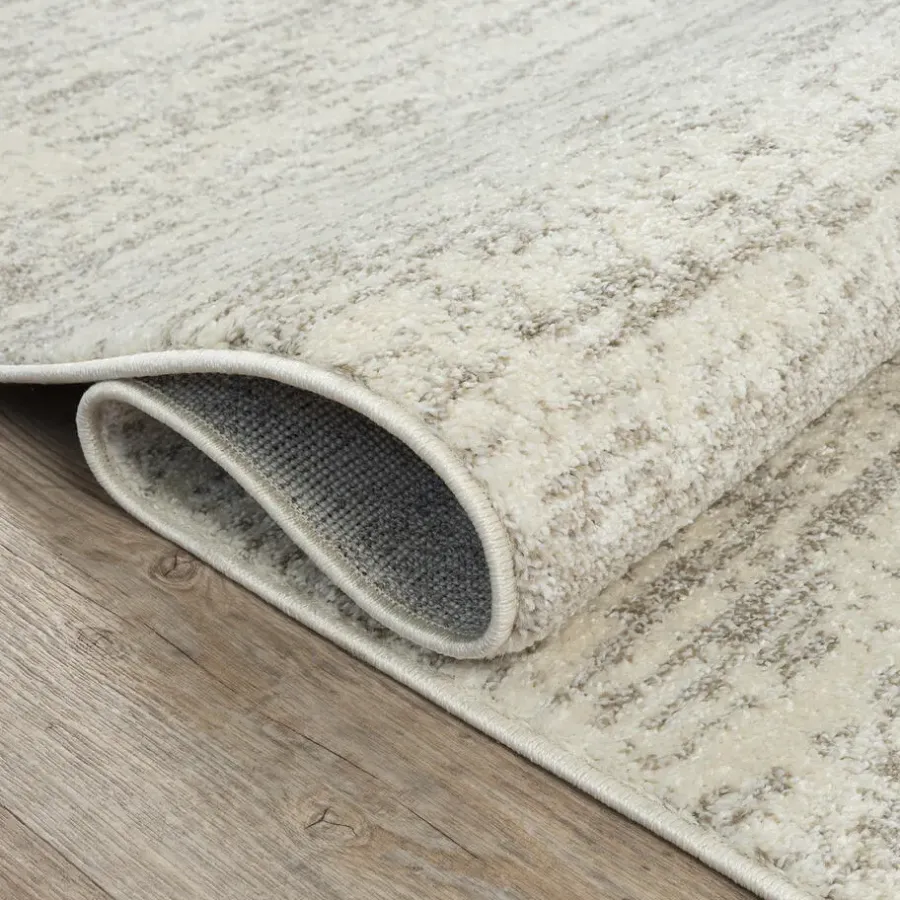 Muratap Relax Oslo - Laagpolig Effen Vloerkleed - Creme - 200x200 CM Vierkant