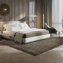 Muratap Relax Oslo - Laagpolig Effen Vloerkleed - Bruin - 200x290 CM