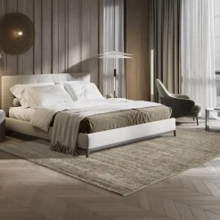 Vloerkleden|Laagpolige Vloerkleden-Muratap Relax Oslo - Laagpolig Effen Vloerkleed - Beige - 160x230 CM
