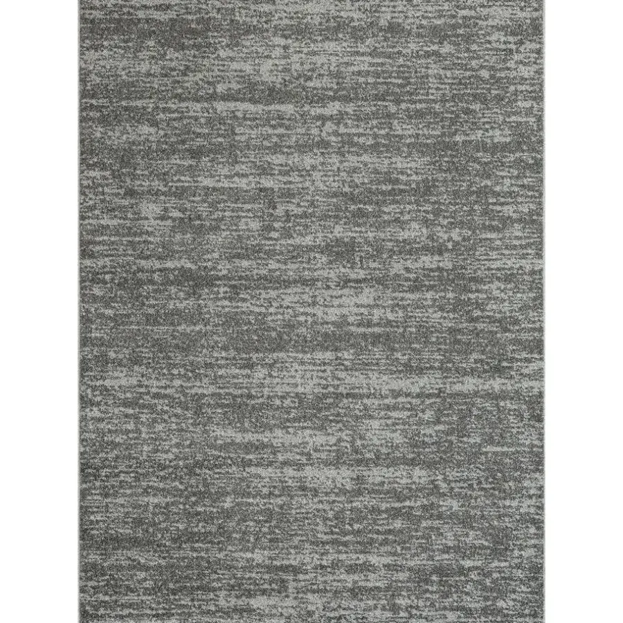 Vloerkleden|Laagpolige Vloerkleden-Muratap Relax Oslo - Laagpolig Effen Vloerkleed - Grijs - 140x200 CM