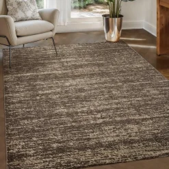Vloerkleden|Laagpolige Vloerkleden-Muratap Relax Oslo - Laagpolig Effen Vloerkleed - Bruin - 160x230 CM