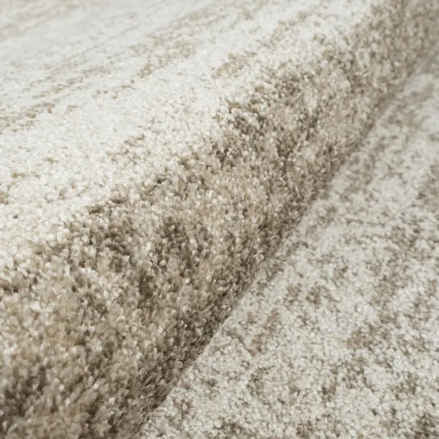 Laagpolige Vloerkleden-Muratap Relax Oslo - Laagpolig Effen Vloerkleed - Beige - 200x290 CM
