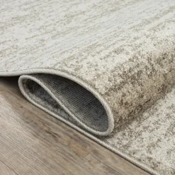 Laagpolige Vloerkleden-Muratap Relax Oslo - Laagpolig Effen Vloerkleed - Beige - 140x200 CM