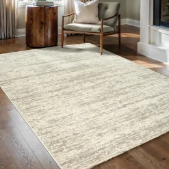 Vloerkleden|Laagpolige Vloerkleden-Muratap Relax Oslo - Laagpolig Effen Vloerkleed - Creme - 200x290 CM