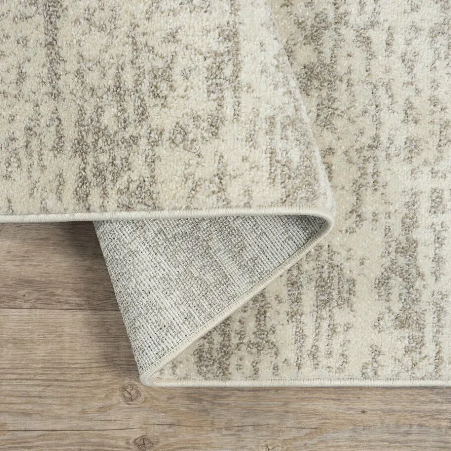 Vloerkleden|Laagpolige Vloerkleden-Muratap Relax Oslo - Laagpolig Effen Vloerkleed - Creme - 200x290 CM