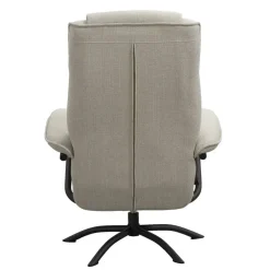 Leen Bakker Relaxfauteuil Vincent incl. hocker - zand