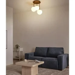 Spots-Leen Bakker RIANA - Plafondlamp 3 lichten - Zwart - IJzer