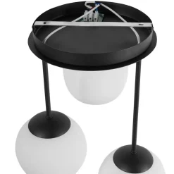 Spots-Leen Bakker RIANA - Plafondlamp 3 lichten - Zwart - IJzer