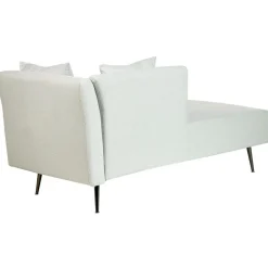 Loveseats-Beliani RIOM - Chaise longue - Mintgroen - Rechtszijdig - Stof