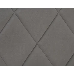 Twijfelaars-Beliani ROCHEFORT - Bed met opbergruimte - Grijs - 140 x 200 cm - Fluweel