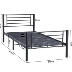 1-Persoons Bedden-Rousseau Bed Sammy