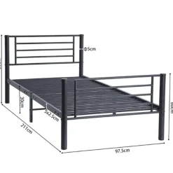 1-Persoons Bedden-Rousseau Bed Sammy