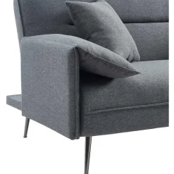 Rousseau Grijs Sivas Slaapbank - Eucalyptus Frame - H-H 95 x B-L 199 x D-P 89 cm