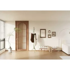 Kapstokken-Rousseau Staande kapstok Kassie - Ø48 x 174 cm - Groen / Metaal