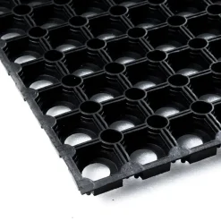 Deurmatten-Merkloos Rubber ringmat op rol - Dikte 23 mm - Breedte 150 cm - per 10 meter