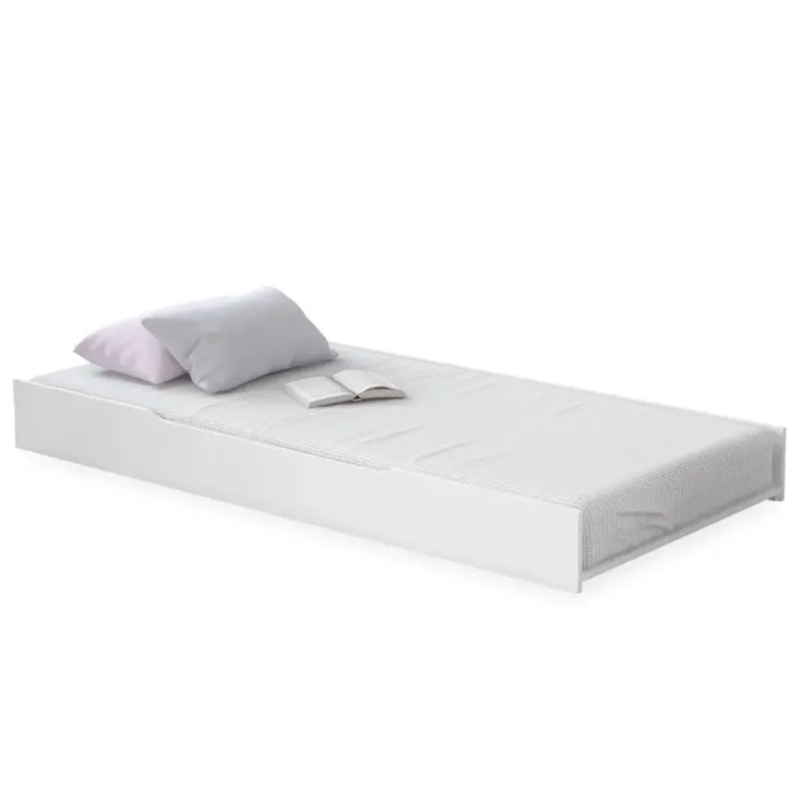 Kinderbedden-Merkloos Rustic meisjesbed meisjeskamer 200 x 100 cm