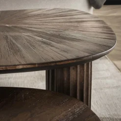 Giga Living Salontafel - Vierhoekig - Set Van 2 - Teakhout - Maya
