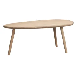 Salontafels-Leen Bakker Salontafel Arvin - naturelkleur - 50x100x40 cm