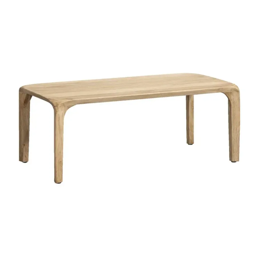 Leen Bakker Salontafel Bansi - mangohout - 50x100x50 cm