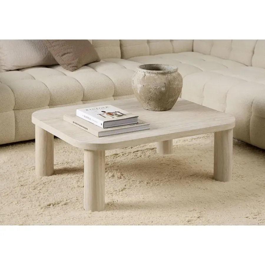 Giga Living Salontafel Beige - 100x75x36cm - In-Beom