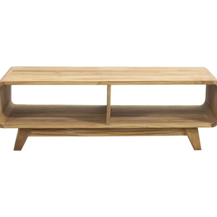 Salontafels-Leen Bakker Salontafel Bulan - naturel - 110x45x35 cm