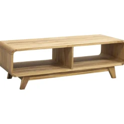 Salontafels-Leen Bakker Salontafel Bulan - naturel - 110x45x35 cm