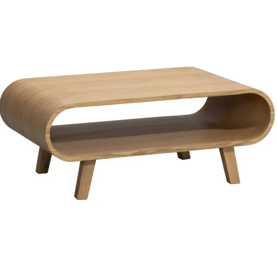 Salontafels-Leen Bakker Salontafel Matteo - naturel - 37x90x55 cm