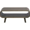 Salontafels-Leen Bakker Salontafel Matteo - walnoot - 37x90x55 cm