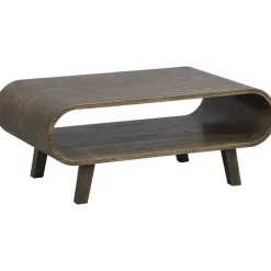 Salontafels-Leen Bakker Salontafel Matteo - walnoot - 37x90x55 cm