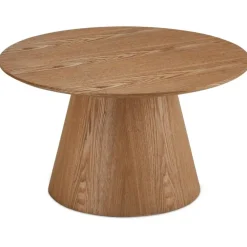 Salontafels-Giga Living Salontafel Naturel Eikenhout - 80x80x45cm - 13kg - Tango