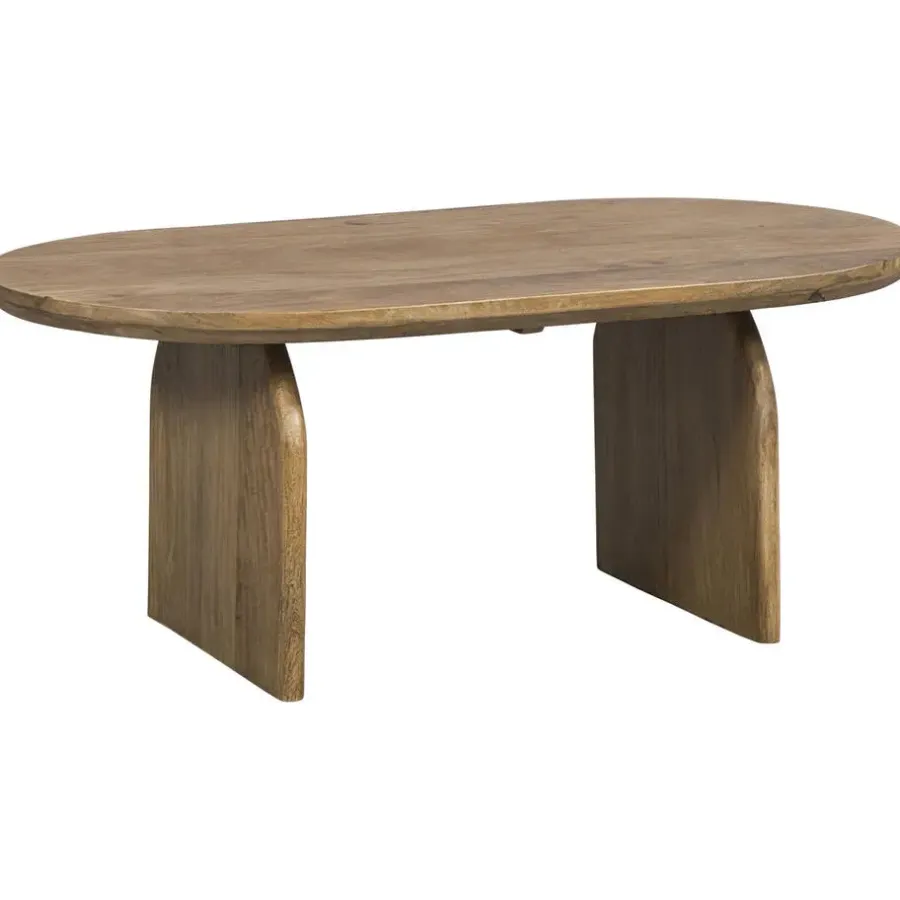 Salontafels-Leen Bakker Salontafel Olivier - mangohout - 100x50x40 cm