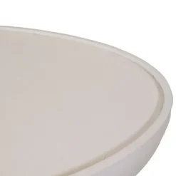 Salontafels-Giga Meubel Salontafel Ovaal - Beige - Betonlook - 120cm - Tess